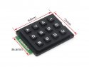 Toetsenbord / keyboard 12 toetsen - matrix uitgangen